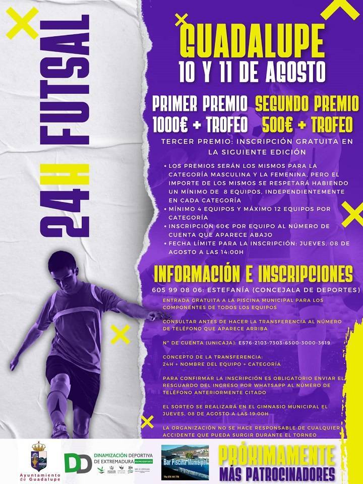 24 horas de fútbol sala (2024) - Guadalupe (Cáceres)